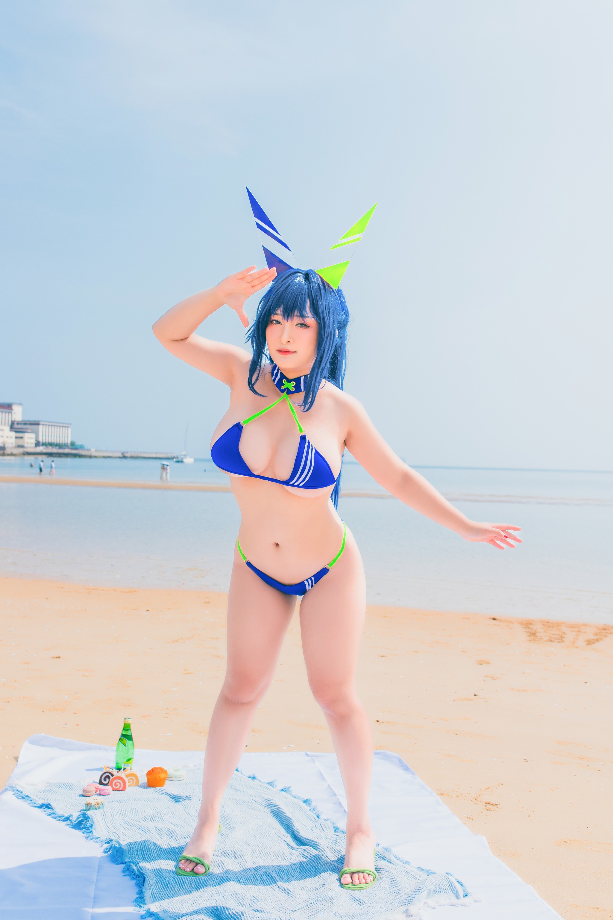 图片[1]-洛璃 LoLiSAMA – NO.061 热恋的盛夏 花园泳装[66P]-XikXak